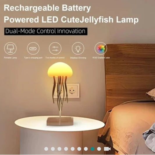 RGB Floating Jelly Fish Lamp